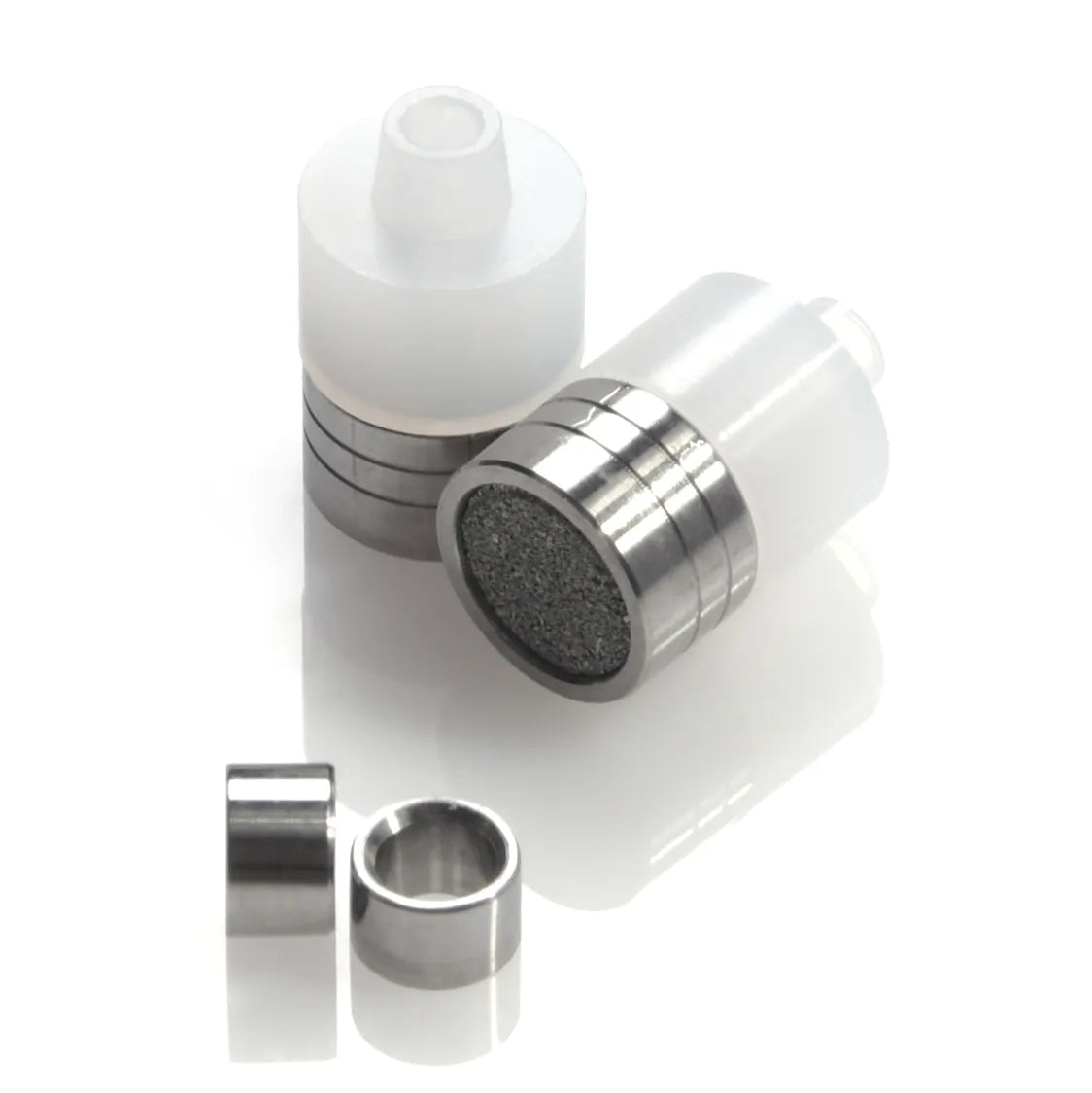 Filter Cartridge w/Lock Ring, Titanium, 2/pk, Comparable to Waters # 700003785